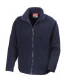 Heren Fleece vest Micro Result R115 Navy